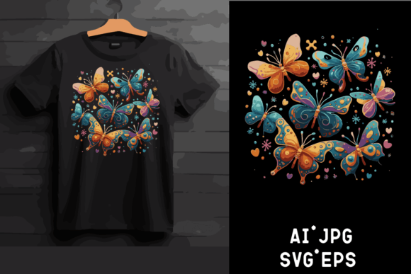 Autism Butterflies Water Color: A Creative Asset for Designers