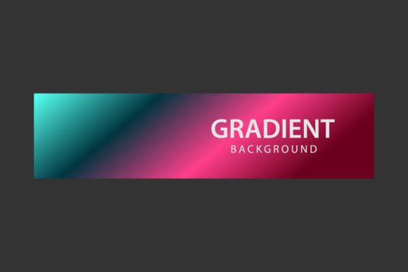 Colorful Vibrant Gradient Color Banner: A Designer's Go-To Asset