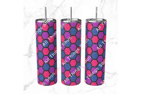 Multi-Color Herringbone Tumbler Template: Crafting Your Statement Piece
